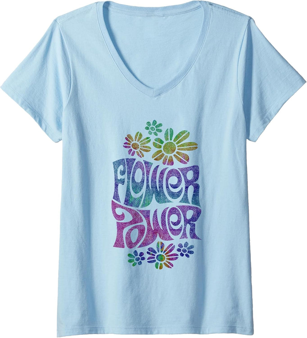 Women's Flower Power Hippie Psychedelic '70's Retro - Adult & Kids T-Shirts, Sweatshirts & Hoodies apparel design preview 1