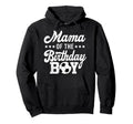 Mama Birthday Soccer 1St Bday Hoodie - Minimalist Print for Adults - T-Shirt, Sweatshirt, Hoodie