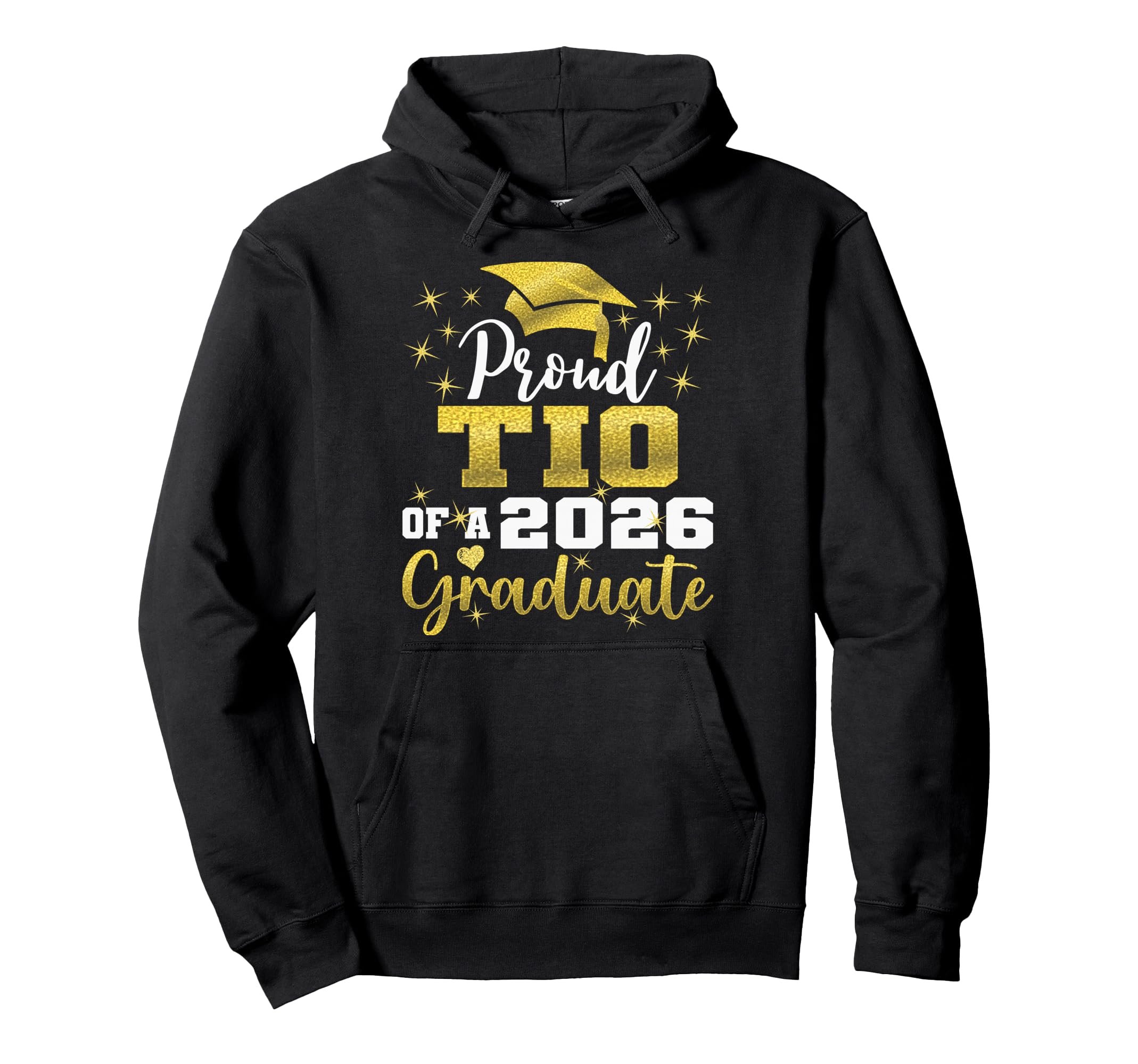 Super Proud Tio 2026 Graduate Senior Hoodie - Custom Art Print Men Women - T-Shirt, Sweatshirt, Hoodie