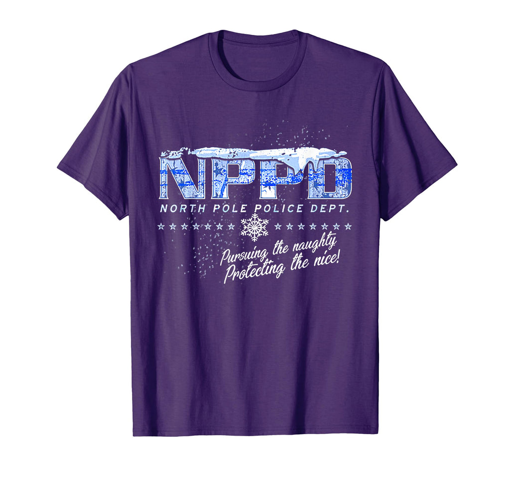 Funny Nppd North Pole Police Department T-Shirt - Streetwear Style Unisex - T-Shirt, Sweatshirt, Hoodie