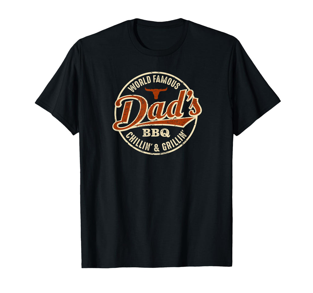 Dads Bbq Chilling And Grilling T-Shirt - Unique Graphic Unisex - T-Shirt, Sweatshirt, Hoodie