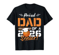 Proud Dad 2026 Senior Basketball T-Shirt - Fun Novelty Design for Adults - T-Shirt, Sweatshirt, Hoodie
