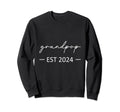 Grandpop Est 2024 New Dad Dad Sweatshirt - Custom Art Print for Adults - T-Shirt, Sweatshirt, Hoodie