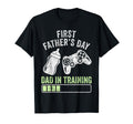 New Dad To Be First Fathers Day Gamer T-Shirt - Novelty Apparel for Adults - T-Shirt, Sweatshirt, Hoodie