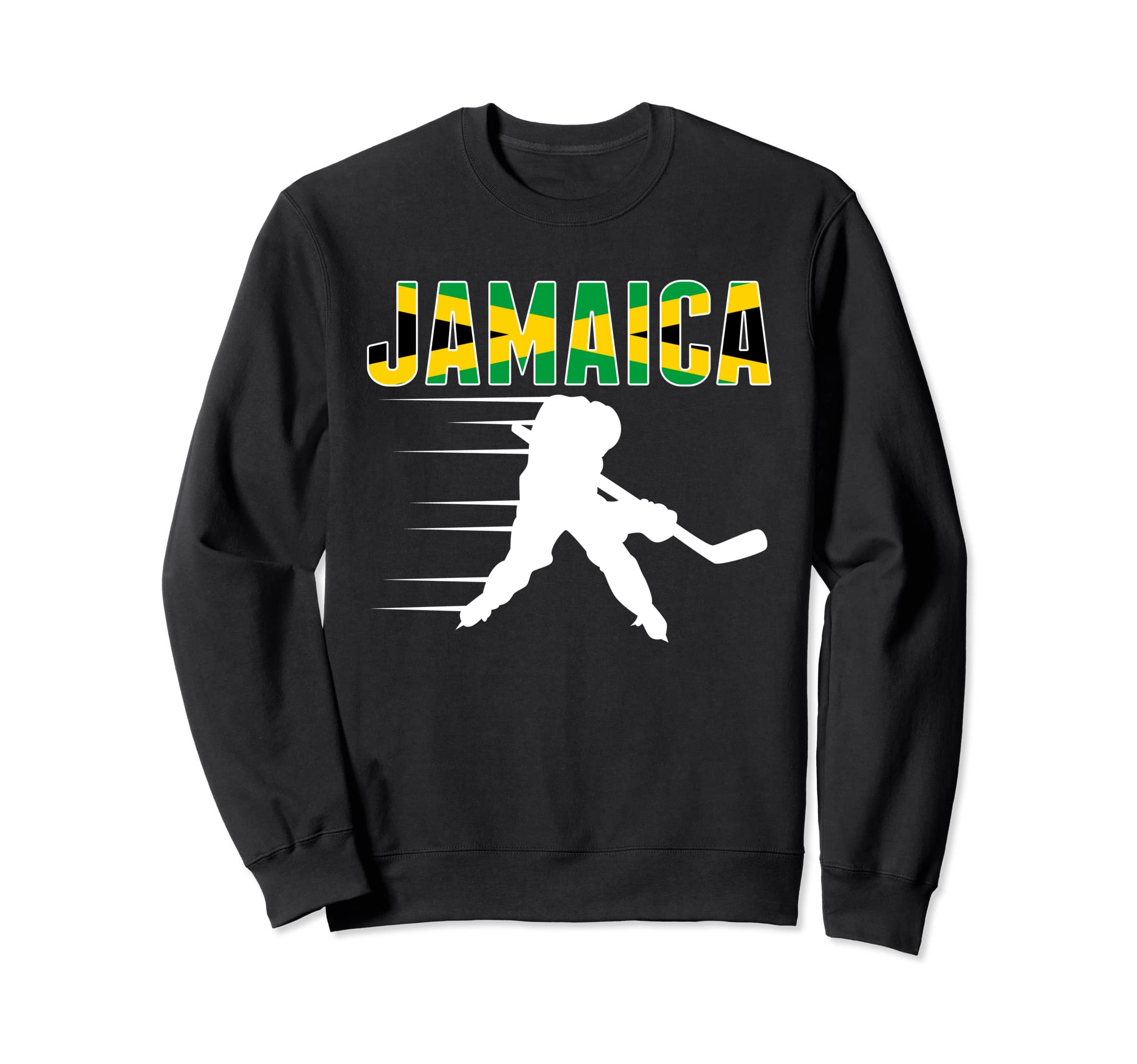 Jamaica Ice Hockey Fan Jersey Sweatshirt - Graphic Print for Adults - T-Shirt, Sweatshirt, Hoodie