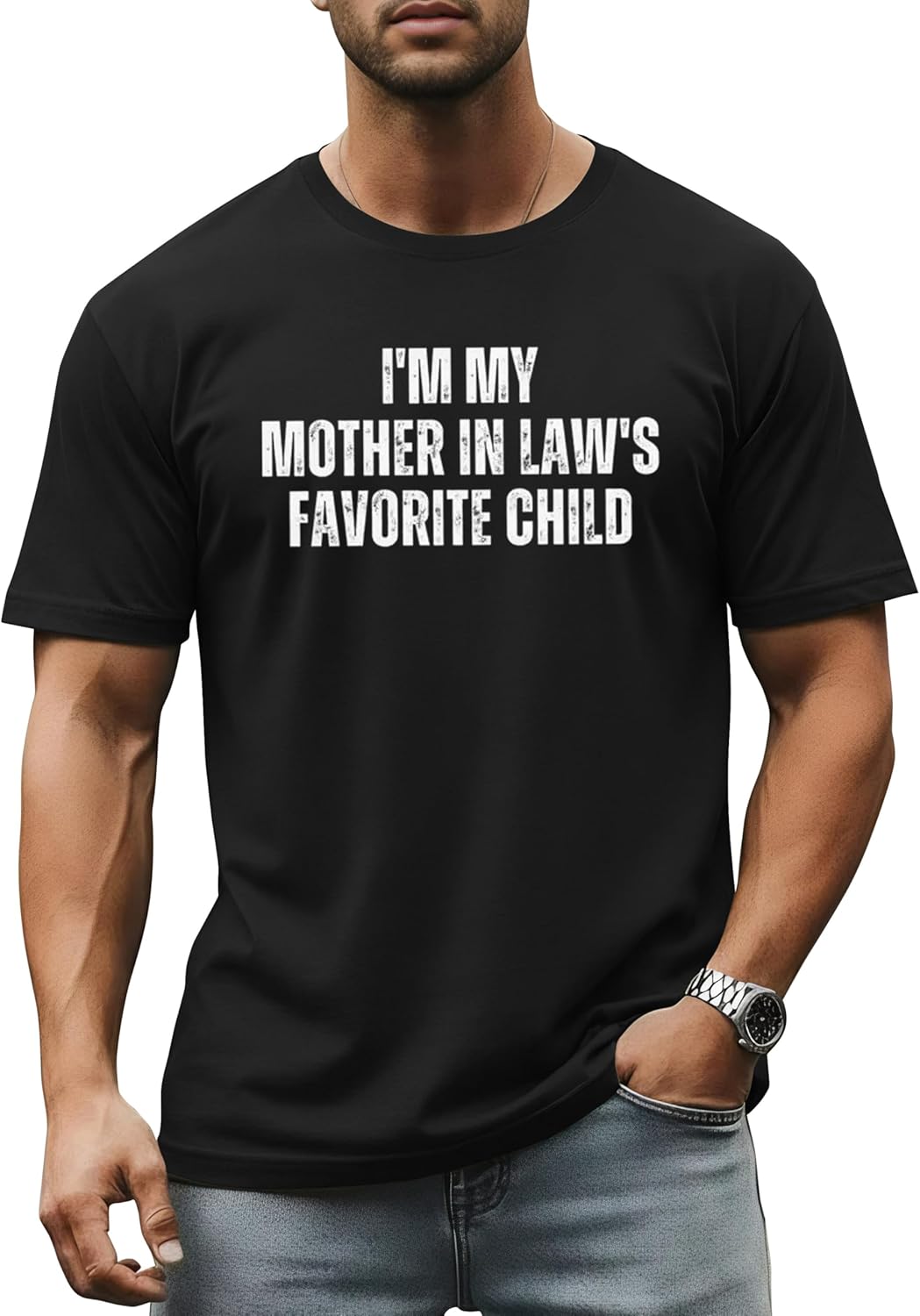 Men's Funny Regular Fit Humorous Letter Printed Short - Adult & Kids T-Shirts, Sweatshirts & Hoodies apparel design preview 1