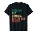 Husband Dad Grandpa 60 Year Old Legend T-Shirt - Streetwear Style Unisex - T-Shirt, Sweatshirt, Hoodie
