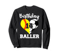 14Th Birthday Baller Funny 14 Year Sweatshirt - Minimalist Print Unisex - T-Shirt, Sweatshirt, Hoodie