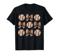 Soccer Bow Game Day Baseball Coquette Bow T-Shirt - Trendy Graphic Unisex - T-Shirt, Sweatshirt, Hoodie