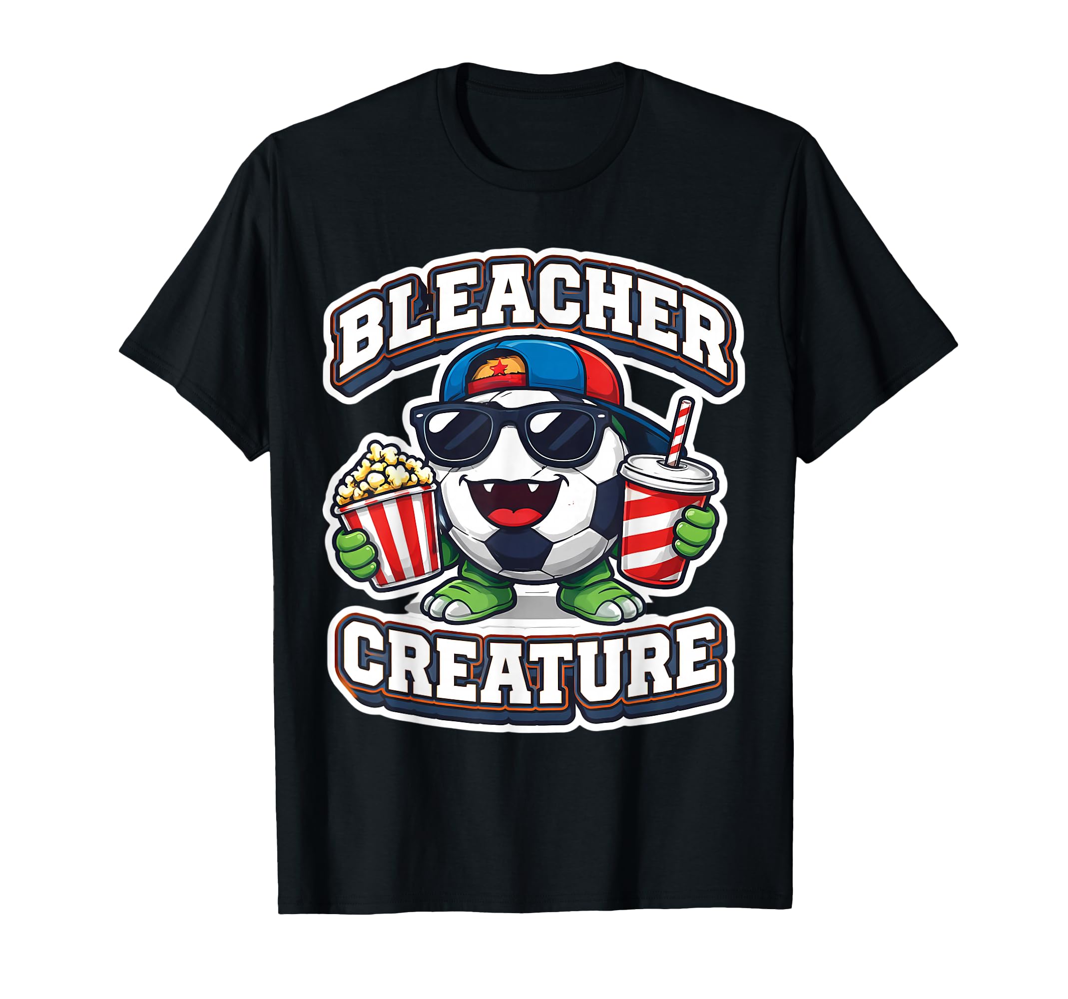 Bleacher Creature Soccer Fan Supporter T-Shirt - Custom Art Print Unisex - T-Shirt, Sweatshirt, Hoodie