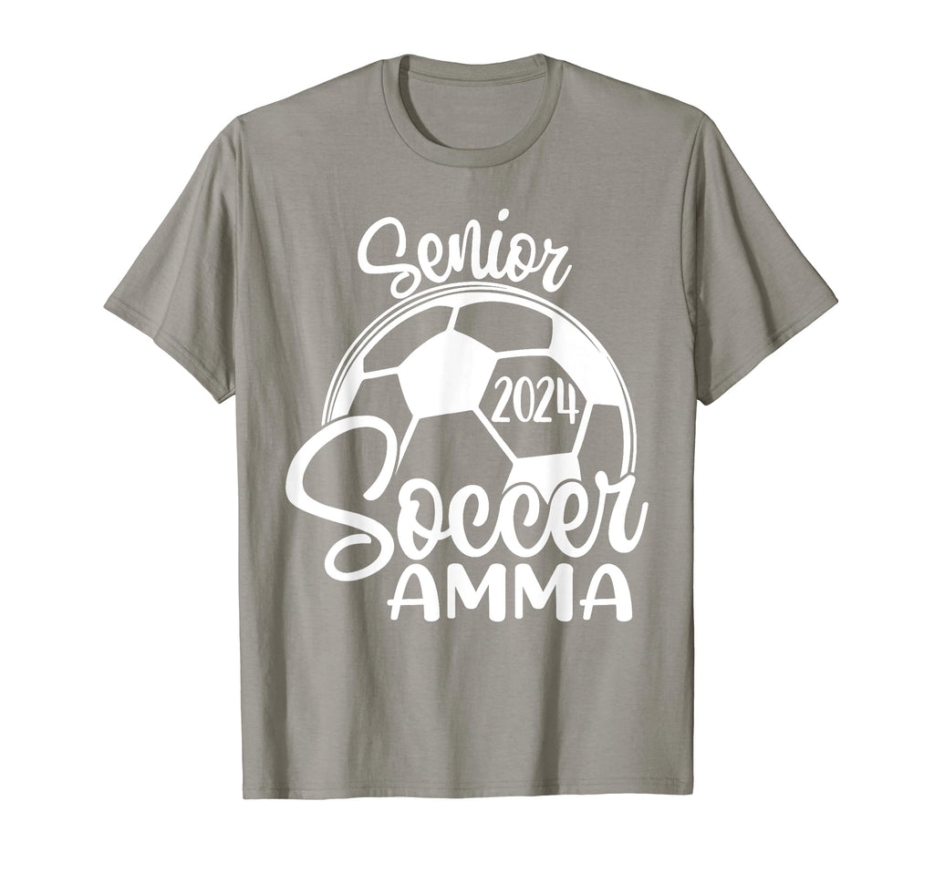 Senior Soccer Amma 2024 Class 2024 Soccer T-Shirt - Custom Art Print Unisex - T-Shirt, Sweatshirt, Hoodie