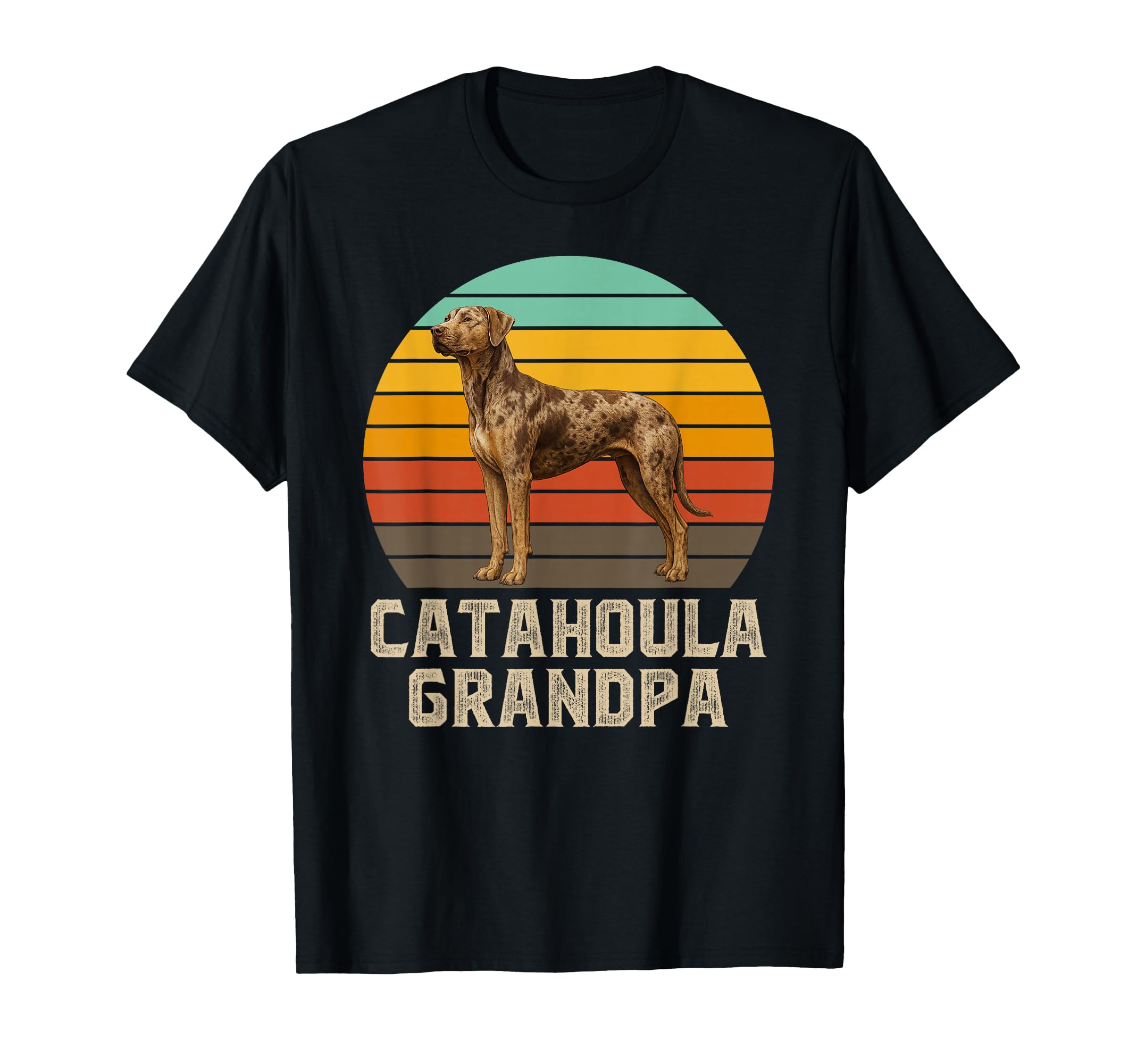 Catahoula Grandpa Catahoula Leopard T-Shirt - Aesthetic Graphic Men Women - T-Shirt, Sweatshirt, Hoodie