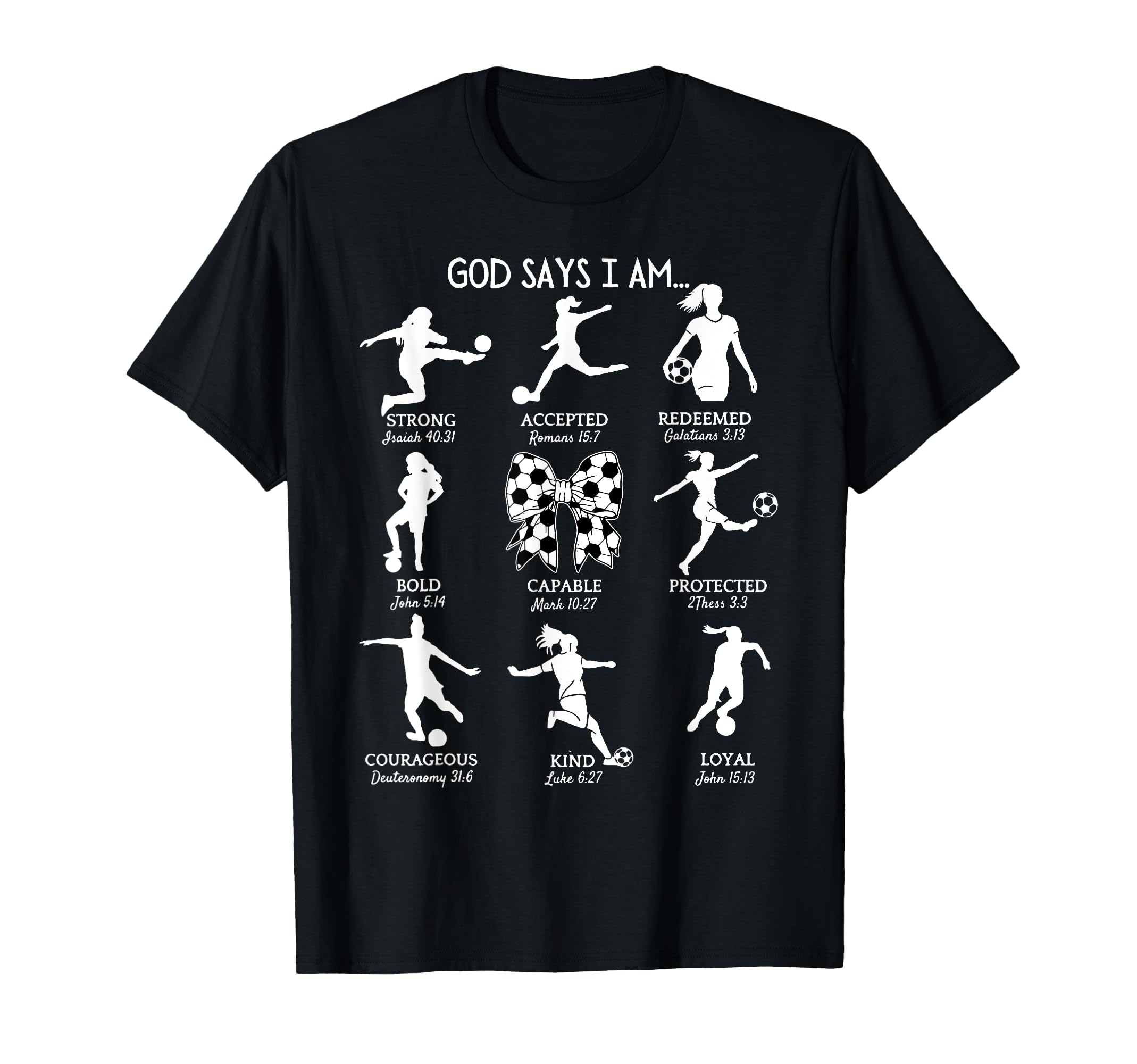Coquette God Says I Am Bible Verse T-Shirt - Fun Novelty Design for Adults - T-Shirt, Sweatshirt, Hoodie
