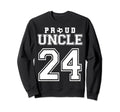 Number 24 Custom Proud Soccer Sweatshirt - Novelty Apparel Men Women - T-Shirt, Sweatshirt, Hoodie