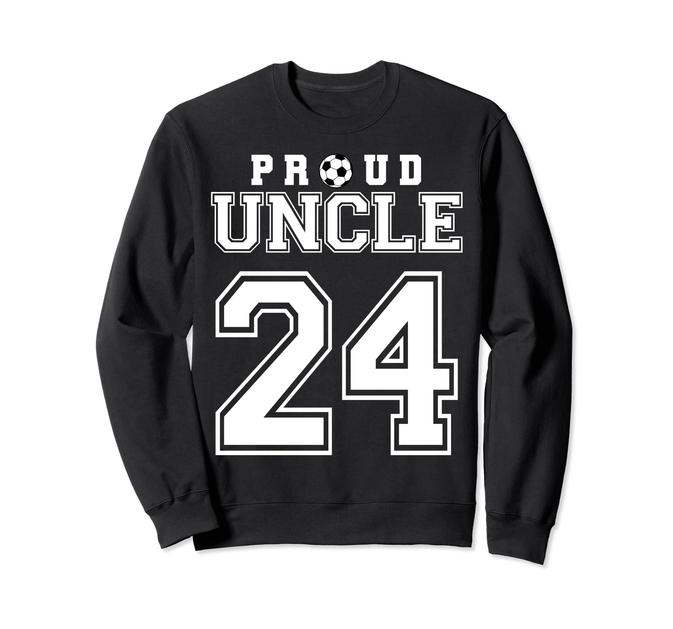 Number 24 Custom Proud Soccer Sweatshirt - Novelty Apparel Men Women - T-Shirt, Sweatshirt, Hoodie
