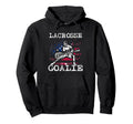 Lacrosse Goalie Lax Goalkeeper Hoodie - Trendy Graphic Unisex - T-Shirt, Sweatshirt, Hoodie