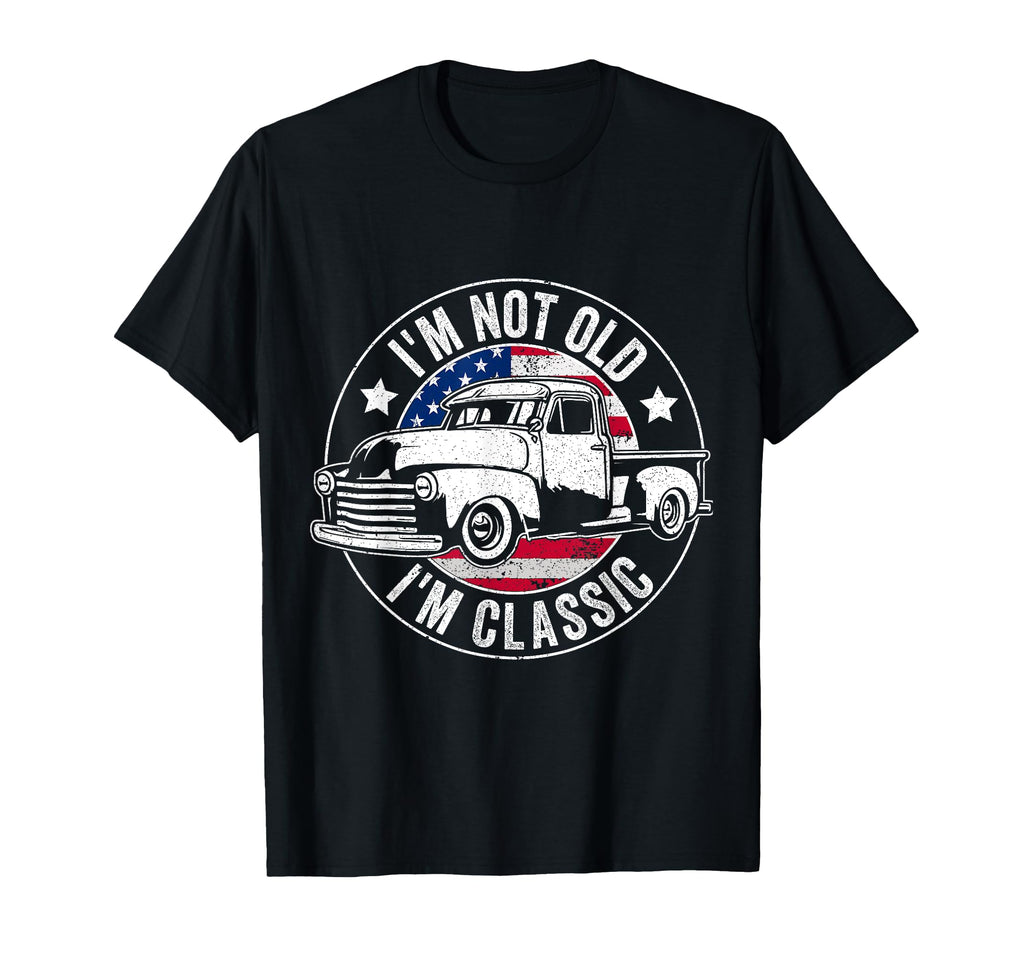 Im Not Old Im Funny Car T-Shirt - Minimalist Print for Adults - T-Shirt, Sweatshirt, Hoodie