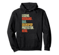 Fathers Day Legend Husband Dad Grandpop Hoodie - Novelty Apparel Men Women - T-Shirt, Sweatshirt, Hoodie