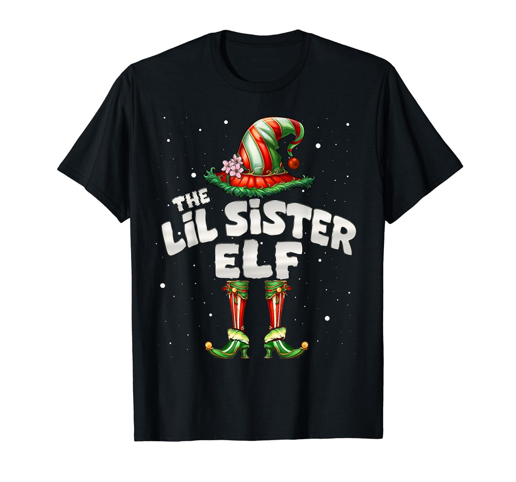 Im Lil Sister Elf Family Matching Group T-Shirt - Fun Novelty Design Unisex - T-Shirt, Sweatshirt, Hoodie