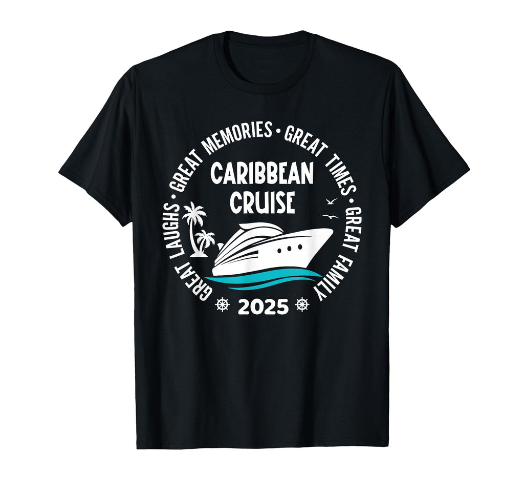 Caribbean Cruise 2025 Vacation Trip T-Shirt - Graphic Print for Adults - T-Shirt, Sweatshirt, Hoodie