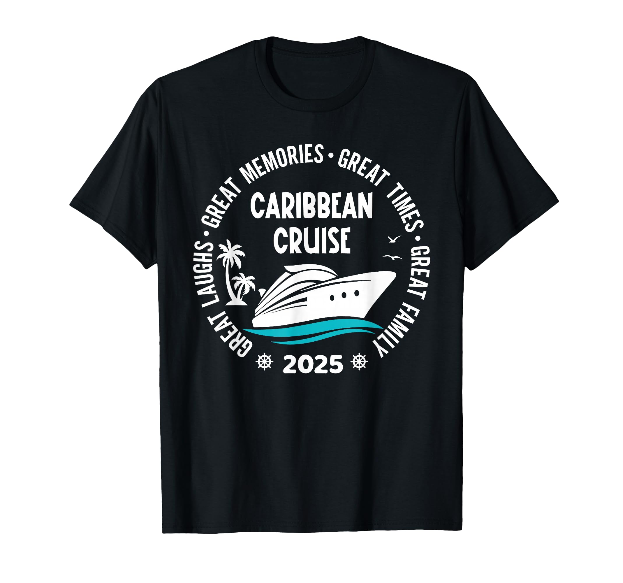 Caribbean Cruise 2025 Vacation Trip T-Shirt - Graphic Print for Adults - T-Shirt, Sweatshirt, Hoodie