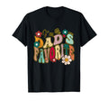 Im Dads Favorite Groovy Flowers T-Shirt - Novelty Apparel Men Women - T-Shirt, Sweatshirt, Hoodie