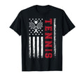 American Flag Tennis Best Gifts T-Shirt - Custom Art Print Men Women - T-Shirt, Sweatshirt, Hoodie