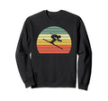 Ski Sunset Skier Skiing Dad Sweatshirt - Casual Everyday Wear Men Women - T-Shirt, Sweatshirt, Hoodie