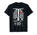 Beer Belly Skeleton Pregnancy T-Shirt - Custom Art Print for Adults - T-Shirt, Sweatshirt, Hoodie