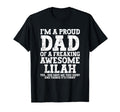 Dad Lilah Personalized Name Funny T-Shirt - Novelty Apparel for Adults - T-Shirt, Sweatshirt, Hoodie