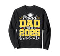 Proud Dad 2025 Graduate Senior Sweatshirt - Novelty Apparel Men Women - T-Shirt, Sweatshirt, Hoodie