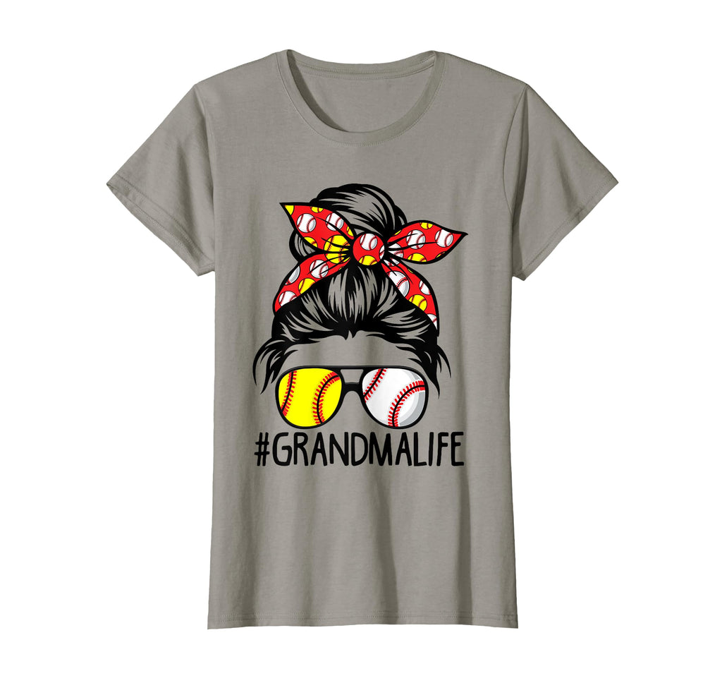 Dy Messy Bun Mothers Day Softball T-Shirt - Minimalist Print for Adults - T-Shirt, Sweatshirt, Hoodie