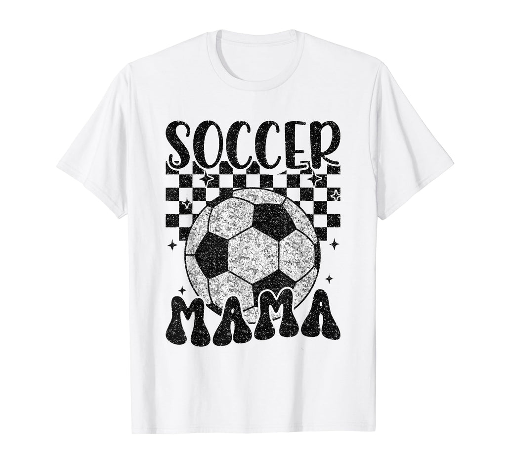 Soccer Mama Leopard Soccer Mom Soccer T-Shirt - Novelty Apparel Unisex - T-Shirt, Sweatshirt, Hoodie