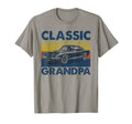 Grandpa Muscle Car Grandfather T-Shirt - Fun Novelty Design Unisex - T-Shirt, Sweatshirt, Hoodie