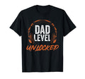 Video Game Fathers Day Dad Level T-Shirt - Custom Art Print Men Women - T-Shirt, Sweatshirt, Hoodie