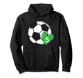 Funny Soccer Ball Number 5 Soccer Hoodie - Minimalist Print Men Women - T-Shirt, Sweatshirt, Hoodie