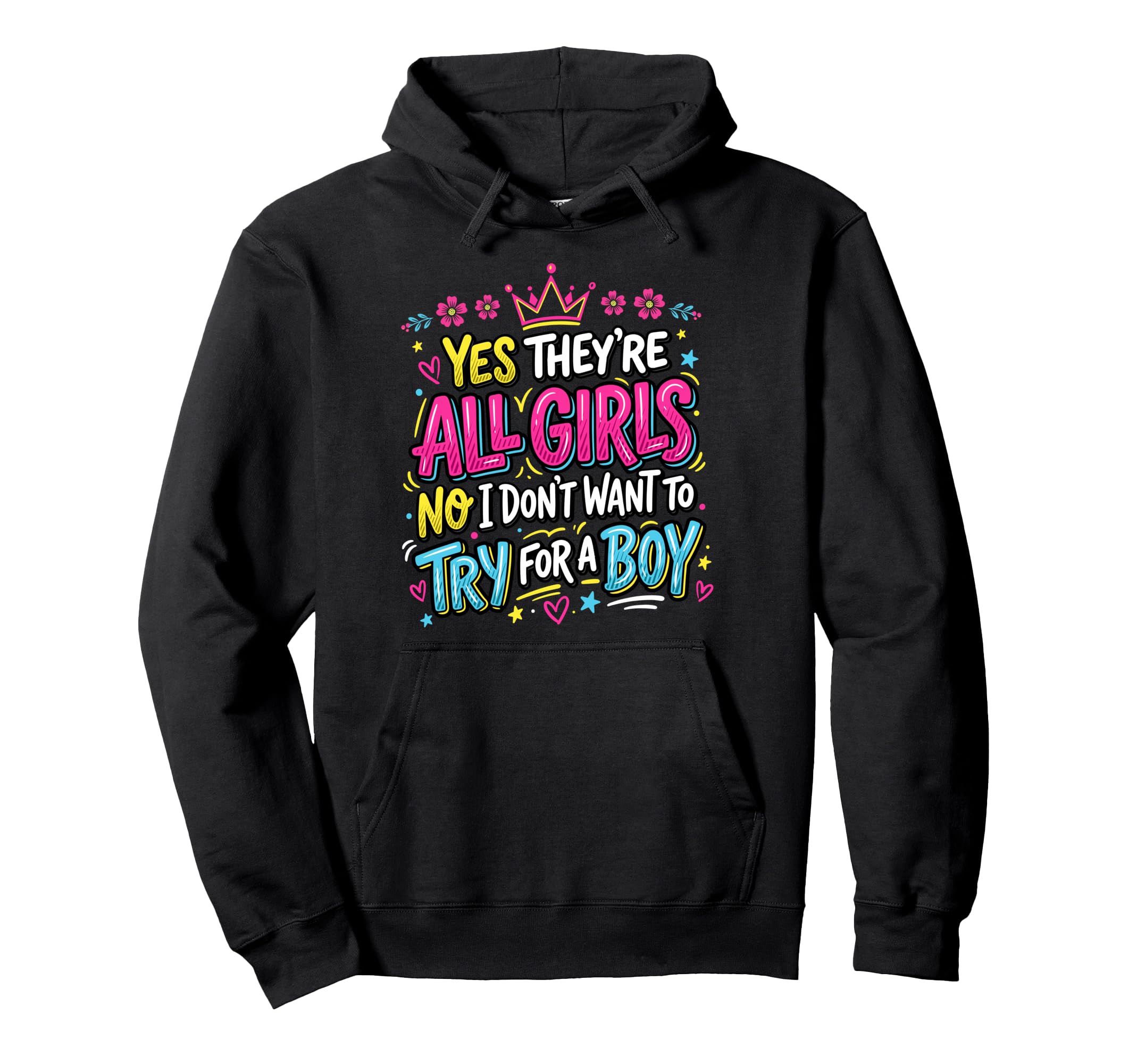 Dad All Father Daughters Hoodie - Casual Everyday Wear for Adults - T-Shirt, Sweatshirt, Hoodie