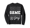 Preppy Game Day Soccer Parent Sweatshirt - Trendy Graphic Men Women - T-Shirt, Sweatshirt, Hoodie