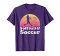 Softball And Soccer Or T-Shirt - Fun Novelty Design Men Women - T-Shirt, Sweatshirt, Hoodie