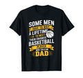 Proud Basketball Player Father And Dad T-Shirt - Minimalist Print Unisex - T-Shirt, Sweatshirt, Hoodie