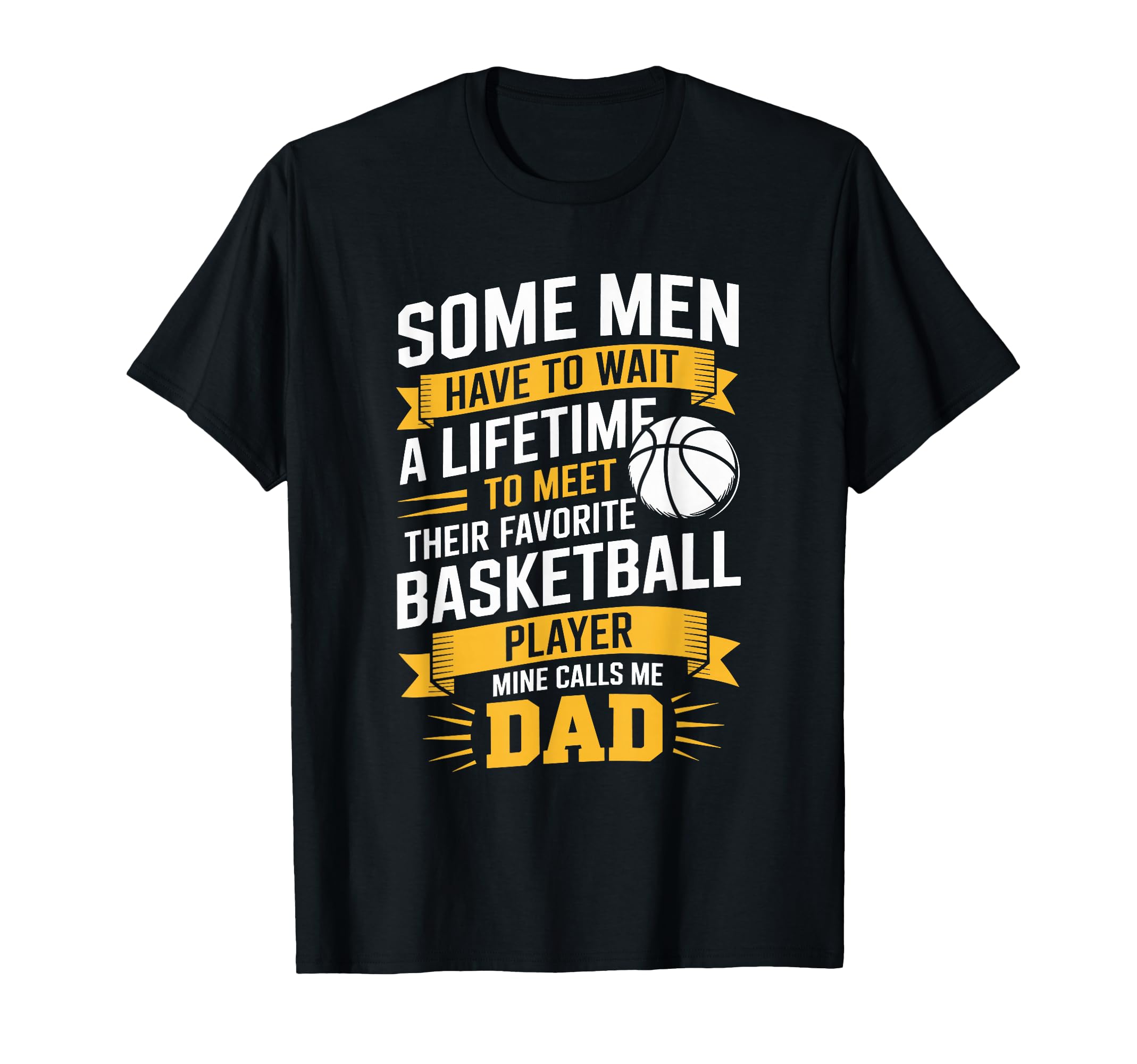 Proud Basketball Player Father And Dad T-Shirt - Minimalist Print Unisex - T-Shirt, Sweatshirt, Hoodie