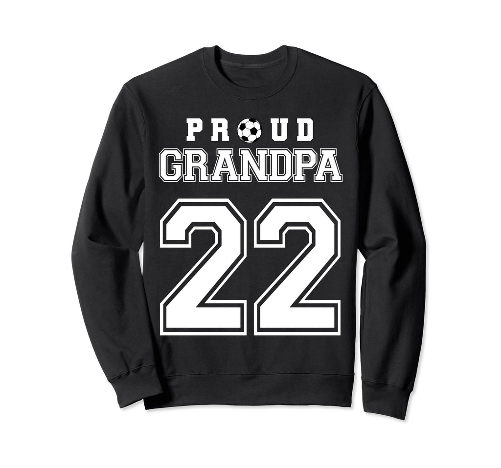Number 22 Custom Proud Soccer Futbol Sweatshirt - Graphic Print for Adults - T-Shirt, Sweatshirt, Hoodie
