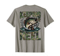 Mens Fishing Camo Bass Fish Keeping T-Shirt - Minimalist Print Men Women - T-Shirt, Sweatshirt, Hoodie