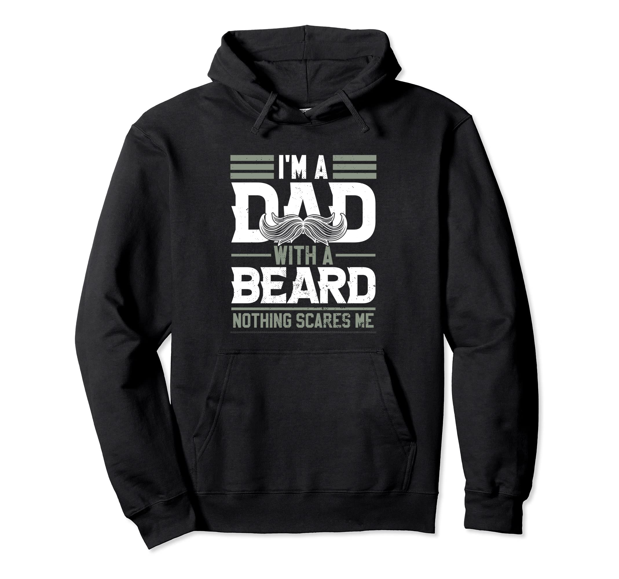Im Dad Beard Hoodie - Custom Art Print Men Women - T-Shirt, Sweatshirt, Hoodie