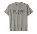 Awesome Like My Dad Son Daughter T-Shirt - Minimalist Print Men Women - T-Shirt, Sweatshirt, Hoodie