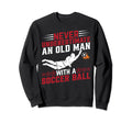 Soccer Player Grandpa Soccer Lover Sweatshirt - Novelty Apparel Unisex - T-Shirt, Sweatshirt, Hoodie