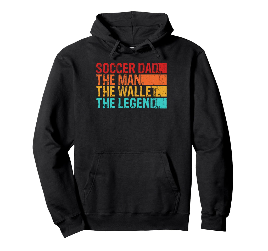 Soccer Dad Wallet Legend Hoodie - Minimalist Print Unisex - T-Shirt, Sweatshirt, Hoodie