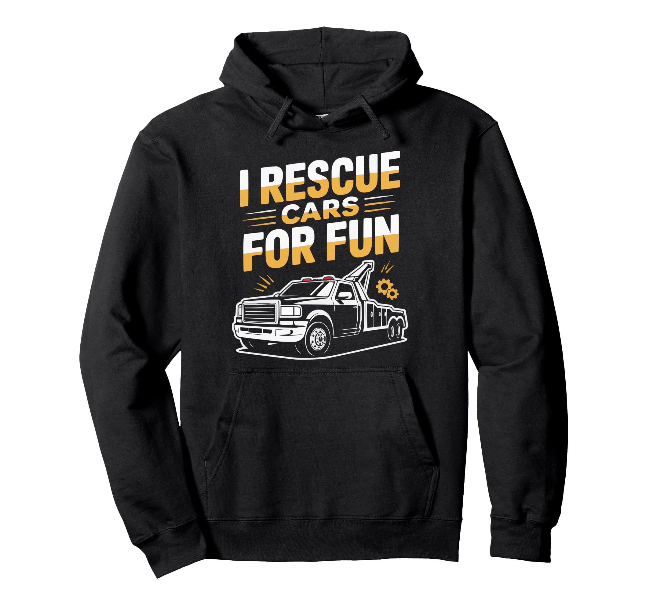 Tow Truck Driver Recovery Vehicle Hoodie - Casual Everyday Wear for Adults - T-Shirt, Sweatshirt, Hoodie