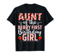 Aunt Berry First Birthday Sweet T-Shirt - Graphic Print Men Women - T-Shirt, Sweatshirt, Hoodie