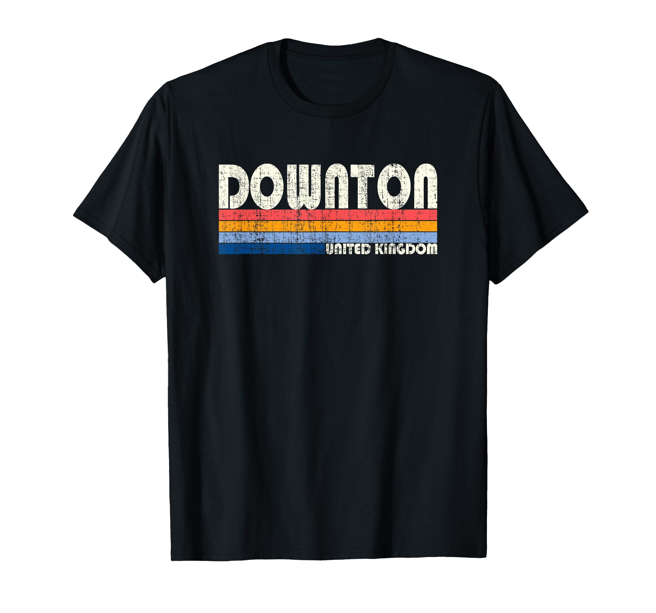 70S 80S Downton United Kingdom T-Shirt - Casual Everyday Wear Unisex - T-Shirt, Sweatshirt, Hoodie